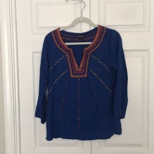 Lucky Brand woven Tunic top